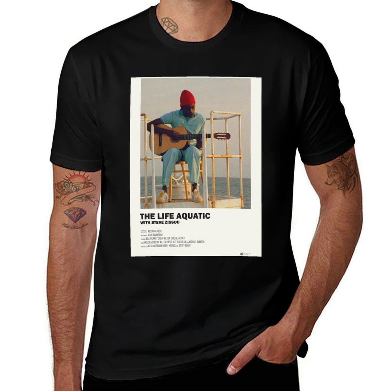 Aquatic Sports Activities - The Life Aquatic Poster Tişörtü Aktif