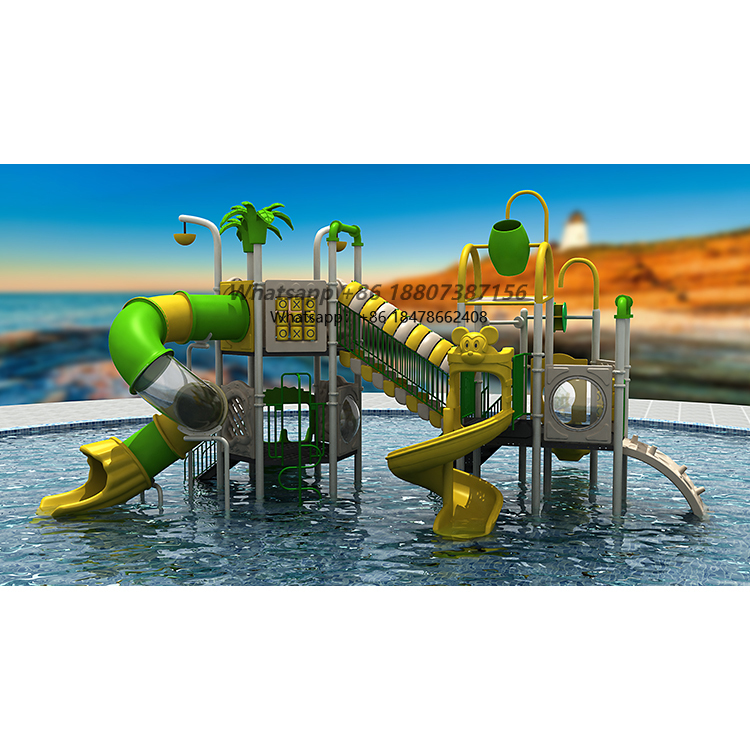 Aquatic Zone - Sahil Stili Su Kaydırağı Çocuklar İçin