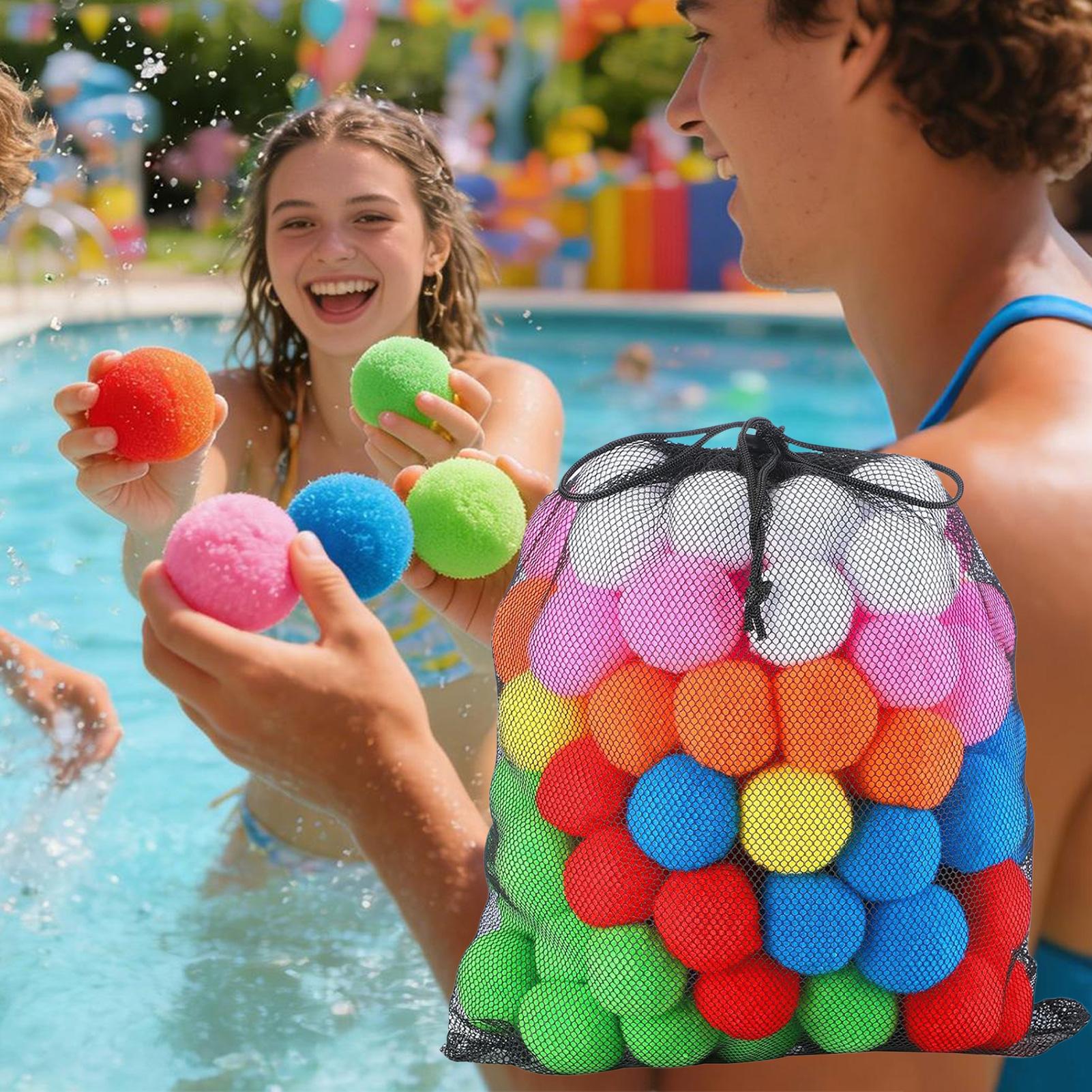 Aquatic Sports - 60 adet Yeniden Kullanılabilir Su sünger
